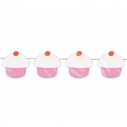 GUIRLANDE - Cup cake (en...