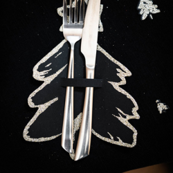 PORTE COUVERT - Sapin noir...