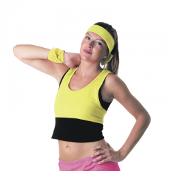 BRASSIERE - Jaune fluo TU...