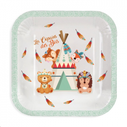 ASSIETTE - Animaux de la...