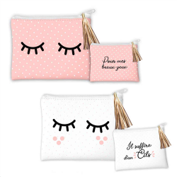 POCHETTE - Cils/Licorne...