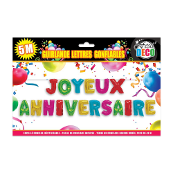 GUIRLANDE BALLON - Joyeux...