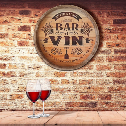 DECOR MURAL - Bar à vin (en...