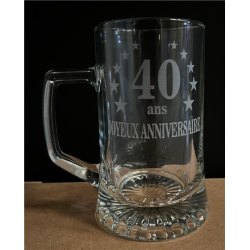 CHOPE À BIÈRE - 40 ans avec...