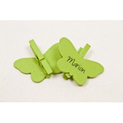 PAPILLON - Vert anis x 6...
