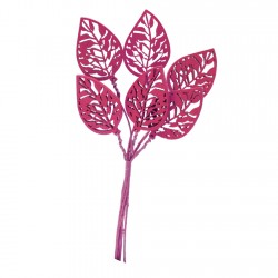 FEUILLE - Fushia x 24 (en...