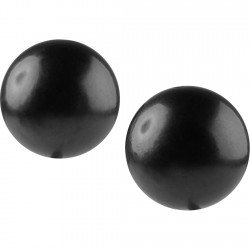 PERLE - Noire x 24 (2cm)