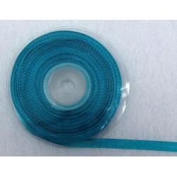 RUBAN - Turquoise (satin...