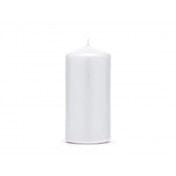 BOUGIE - Cylindrique blanc...