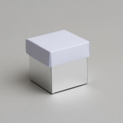MINI CUBE - Blanc fond...