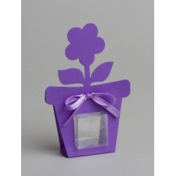 POT DE FLEUR - Lilas  x 6