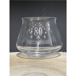 VERRE DÉGUSTATION - 80 ans...