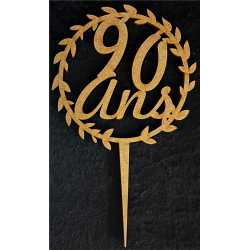TOPPER - Couronne 90 ans...