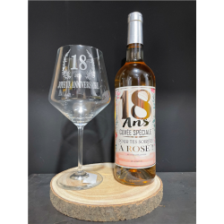 VERRE A VIN - 18 ans avec...