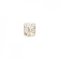 VERRE - Noël à cheval (8cm)
