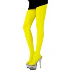 COLLANT - Jaune fluo TU