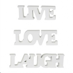 LETTRE - Love, live, laugh...