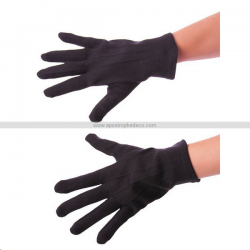GANTS - Noir LUXE (en tissu...