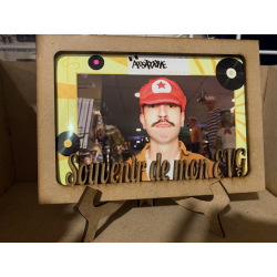 Cadre bois Souvenir de mon...