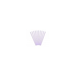 PAILLE - A pois lilas et...