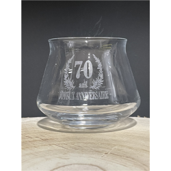 VERRE DÉGUSTATION - 70 ans...