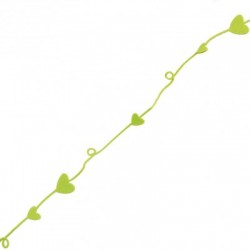 COEUR - Vert 4,50cm x 1,55m