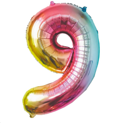 BALLON MYLARD - Chiffre 9...