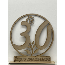 CENTRE DE TABLE - 30 ans...