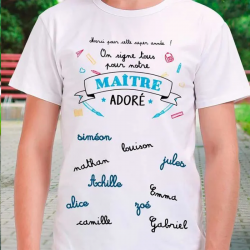 TEE SHIRT - Mon Maitre adoré