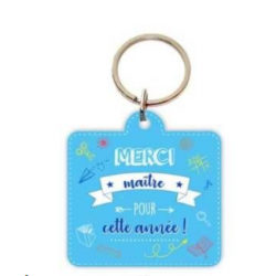 PORTE CLE - Maitre (en pvc)
