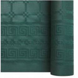NAPPE DAMASSE/PAPIER - Vert...