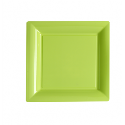 ASSIETTE - Vert anis x 12...
