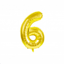 BALLON MYLARD - Chiffre 6...