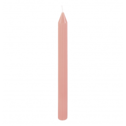 BOUGIE - Flambeau cannelée...