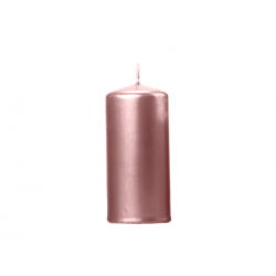 BOUGIE - Cylindrique rose...