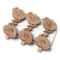POUSSIN - Sur pince x 6 (en...
