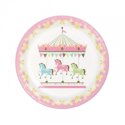 ASSIETTE - Carrousel/fête...