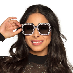 LUNETTE - Bling bling noir...