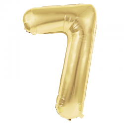 BALLON MYLARD - Chiffre 7...