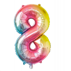 BALLON MYLARD - Chiffre 8...
