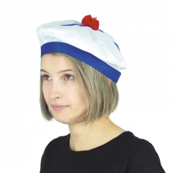 CHAPEAU - Béret marin avec...