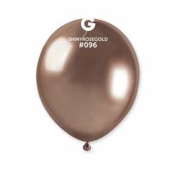 BALLON - Chrome/shiny rose...