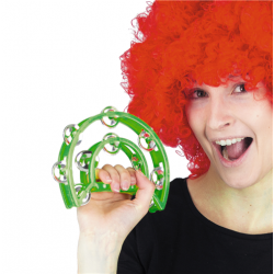 TAMBOURIN - Vert (en...