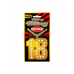 COLLIER - 18 ans or/doré et...