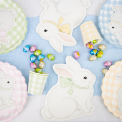 GOBELET/VERRE - Lapin vichy...