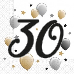 SERVIETTE - 30 Anniversaire...