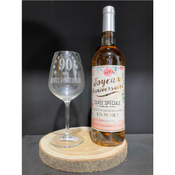 VERRE A VIN - 90 ans avec...