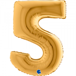 BALLON MYLARD - Chiffre 5...