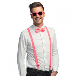 SET ANNÉE 80 - Néon rose...