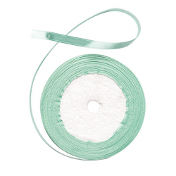 RUBAN - Vert menthe (satin...
